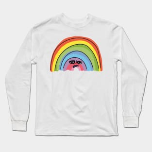 Rainbow But Tired Long Sleeve T-Shirt